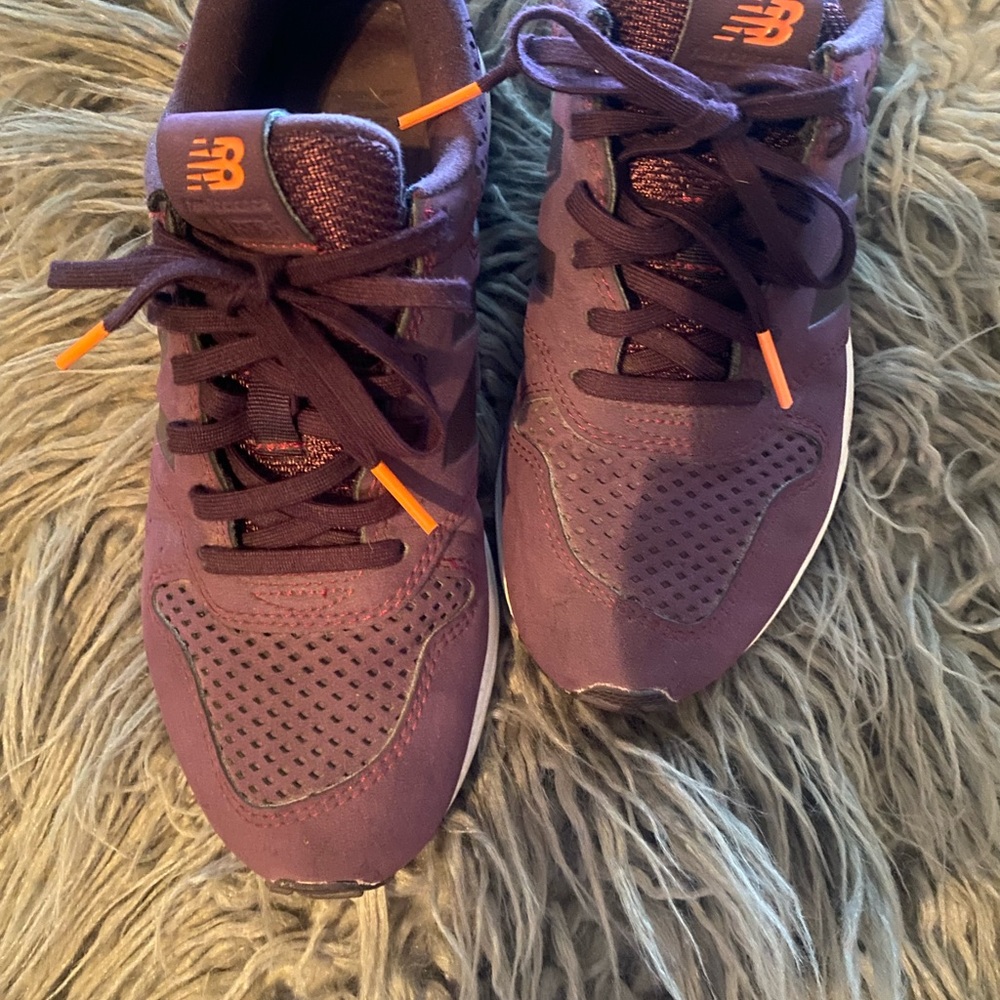 New balance purple sneakers
